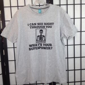 Spread Shirt Harper College Radiologic Technologist 2017I Can See Through You XL